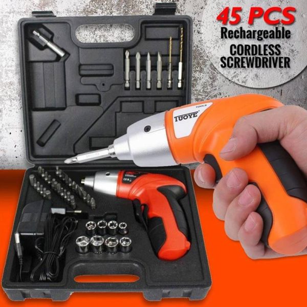 45PCS  product product product product product CORDLESS SCREWDRIVER 45PCS